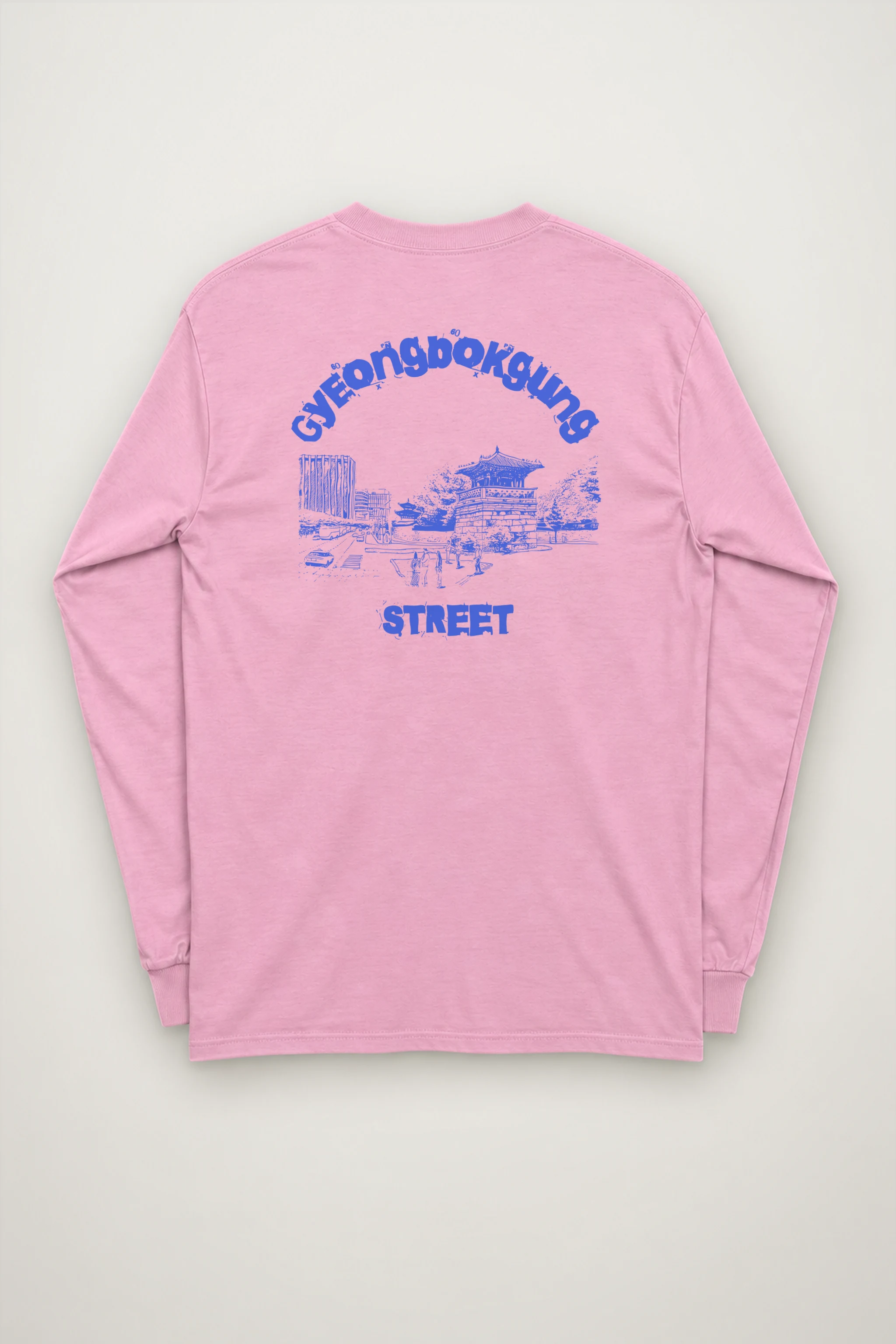 "Seoul Palace Lines" Unisex Longsleeve T-shirt