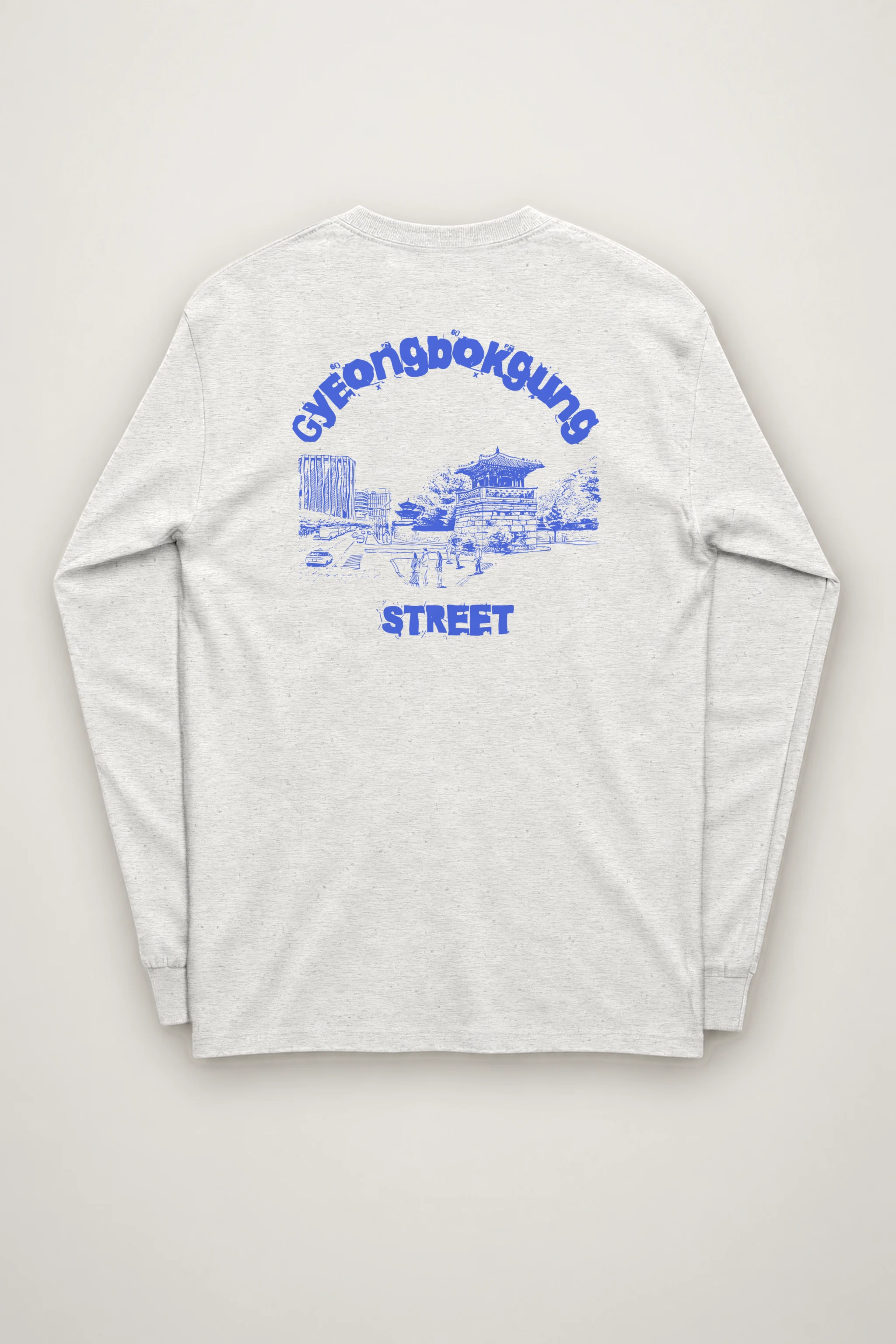 "Seoul Palace Lines" Unisex Longsleeve T-shirt