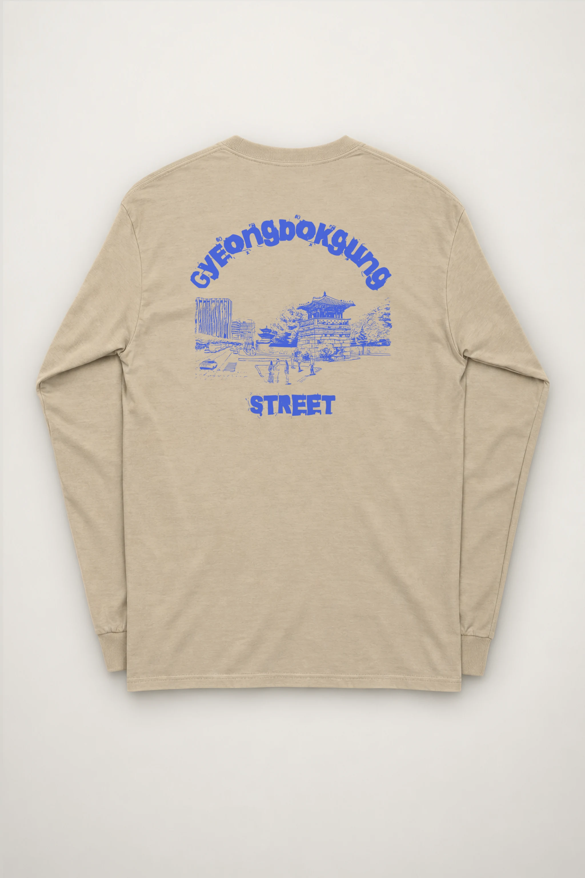 "Seoul Palace Lines" Unisex Longsleeve T-shirt