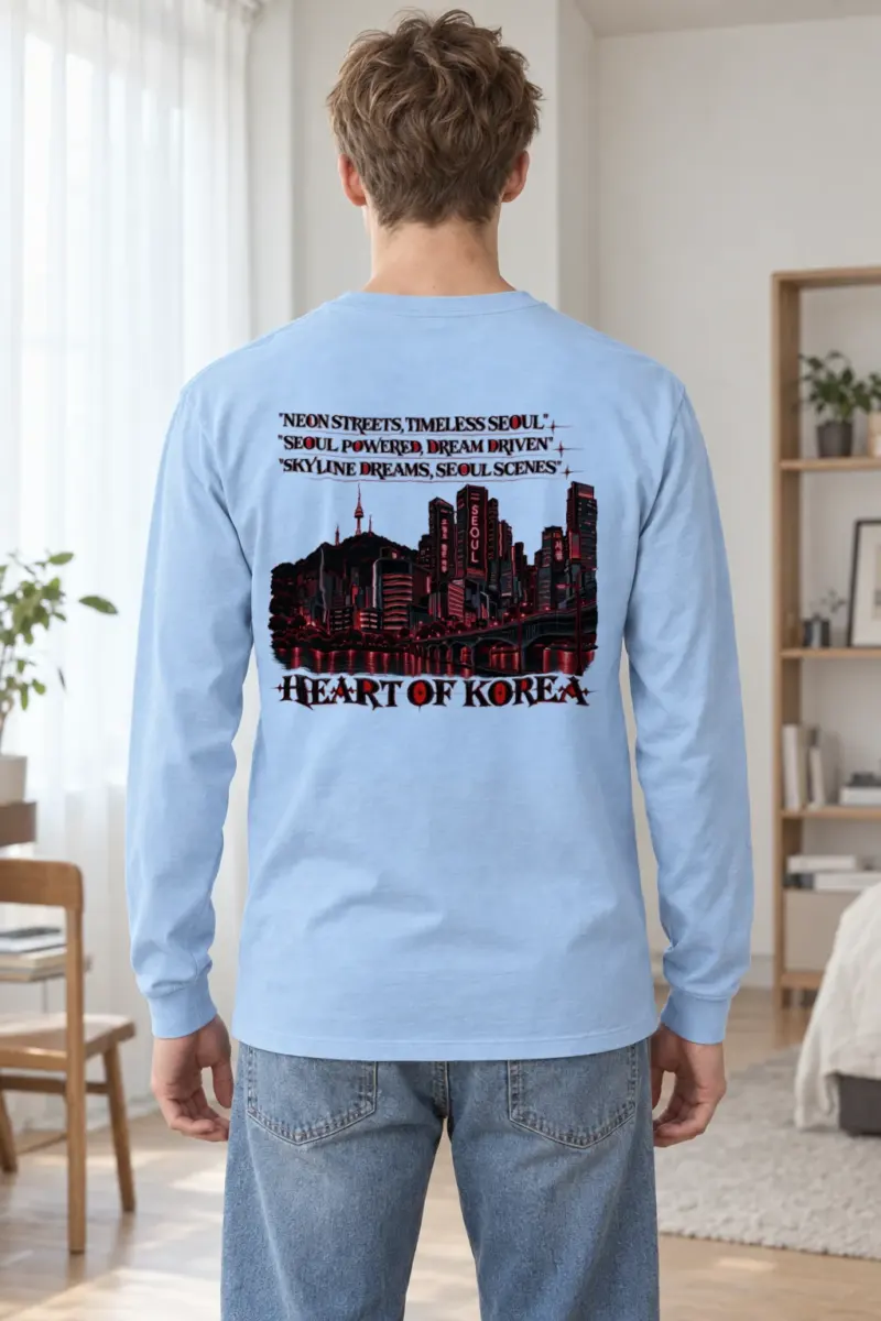 "Seoul Powered Dream Driven" Unisex Longsleeve T-shirt