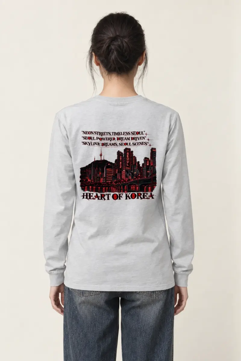 "Seoul Powered Dream Driven" Unisex Longsleeve T-shirt