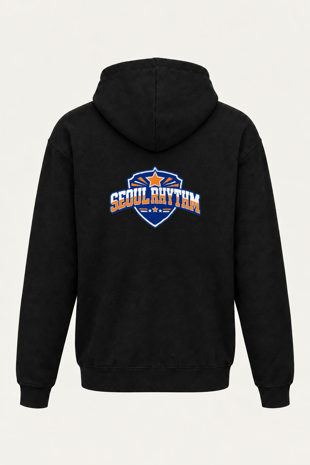 "Seoul Rhythm Emblem" Heavy Blend Unisex Pullover Hoodie | Gildan 18500