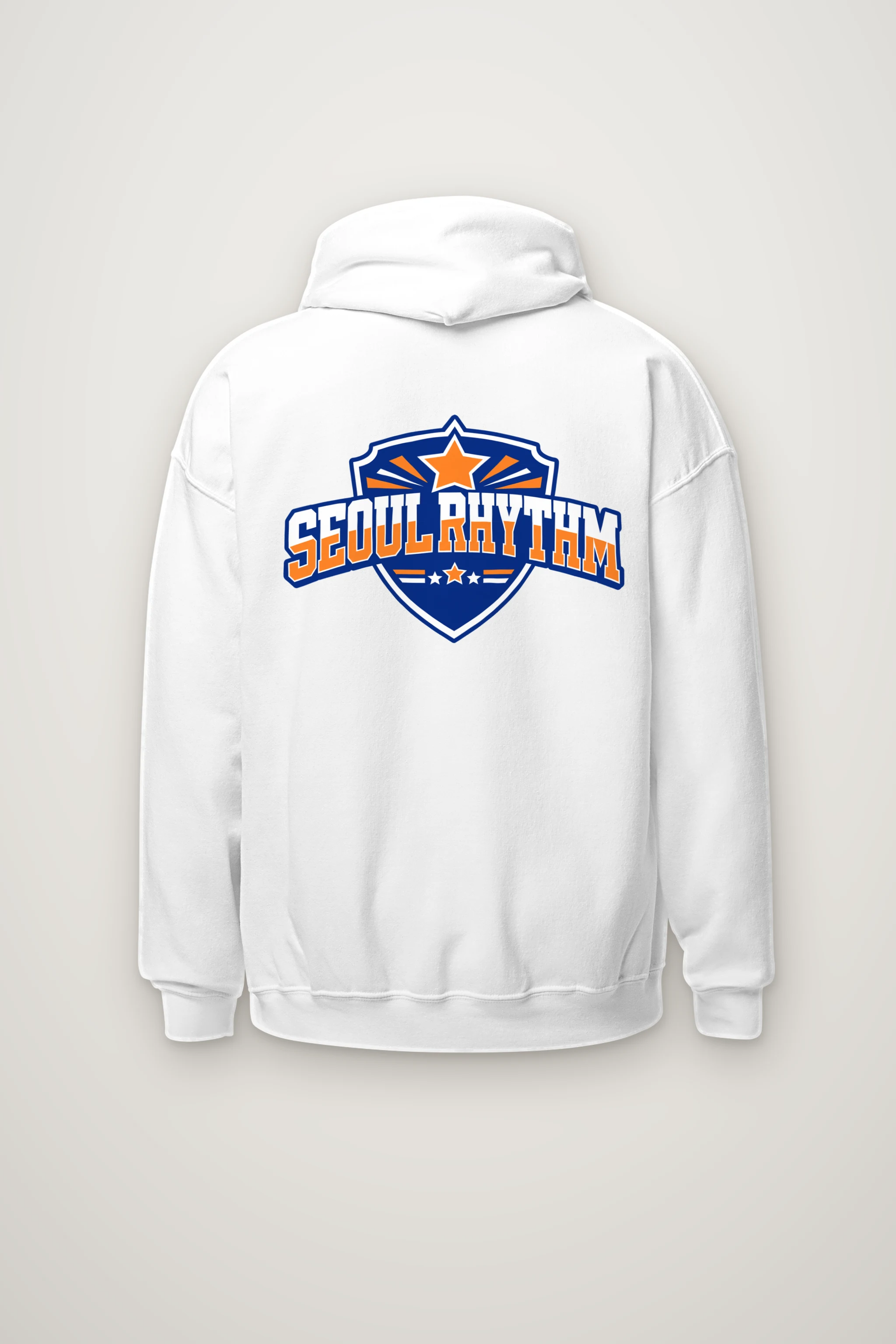 "Seoul Rhythm Emblem" Heavy Blend Unisex Pullover Hoodie