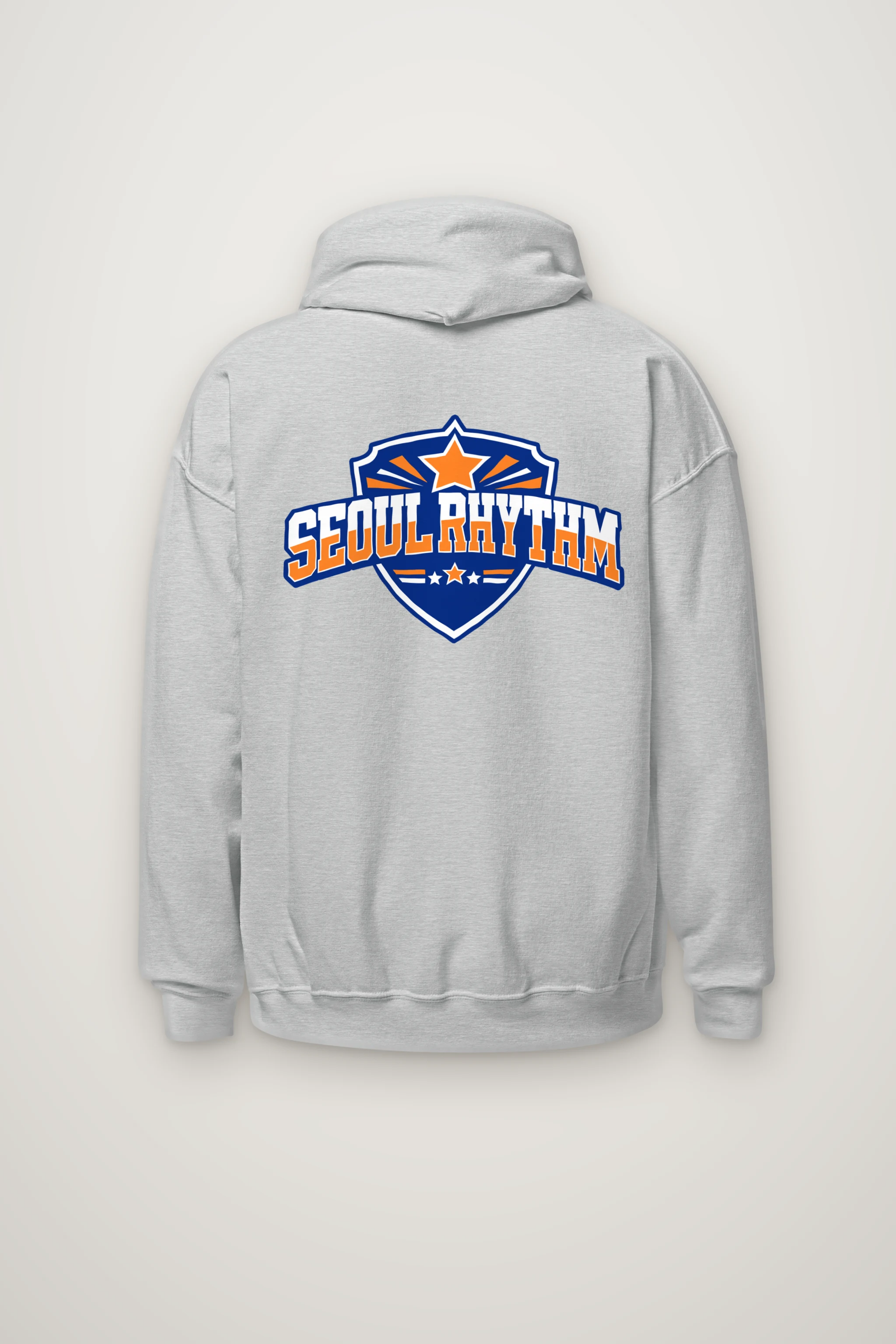 "Seoul Rhythm Emblem" Heavy Blend Unisex Pullover Hoodie