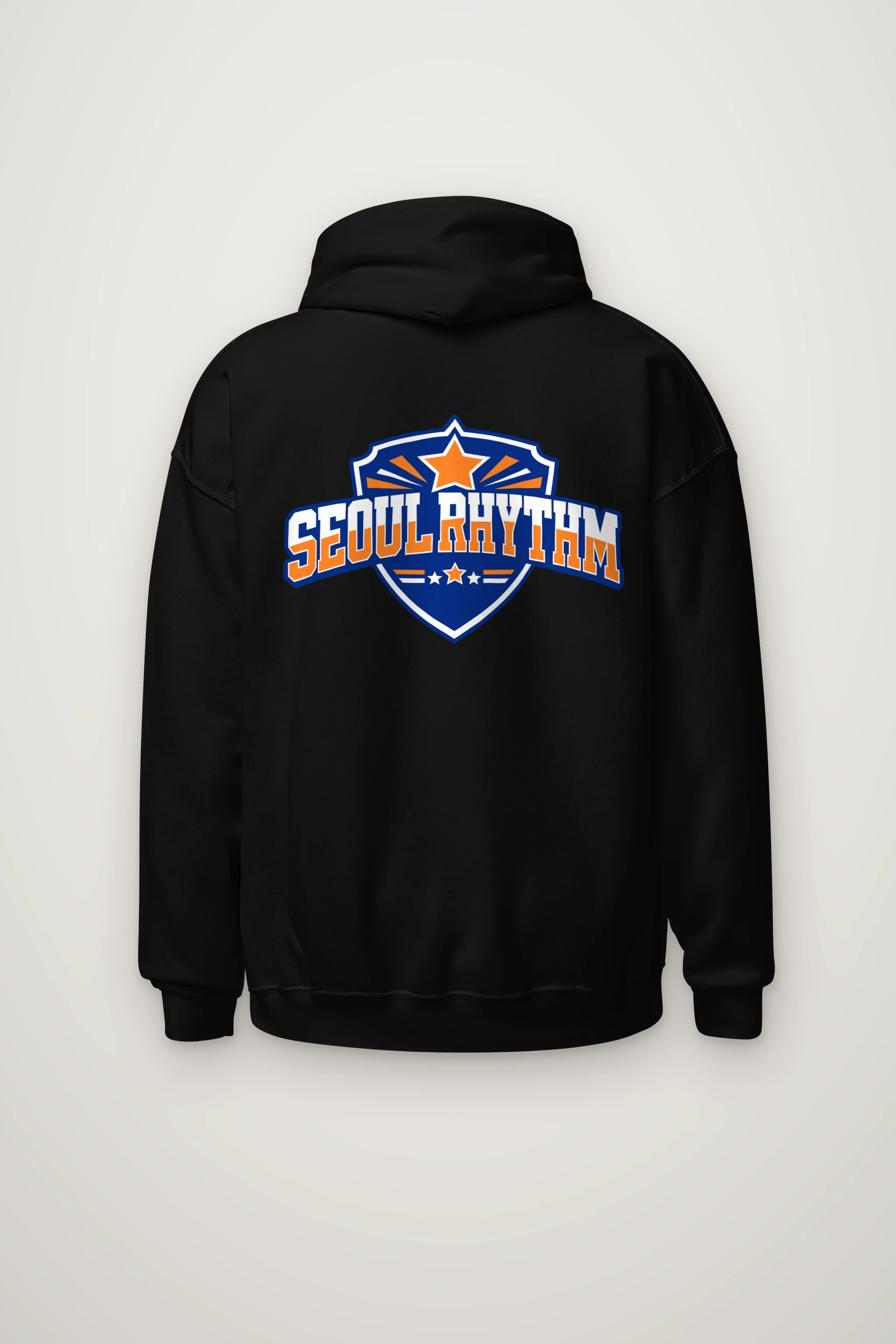 "Seoul Rhythm Emblem" Heavy Blend Unisex Pullover Hoodie