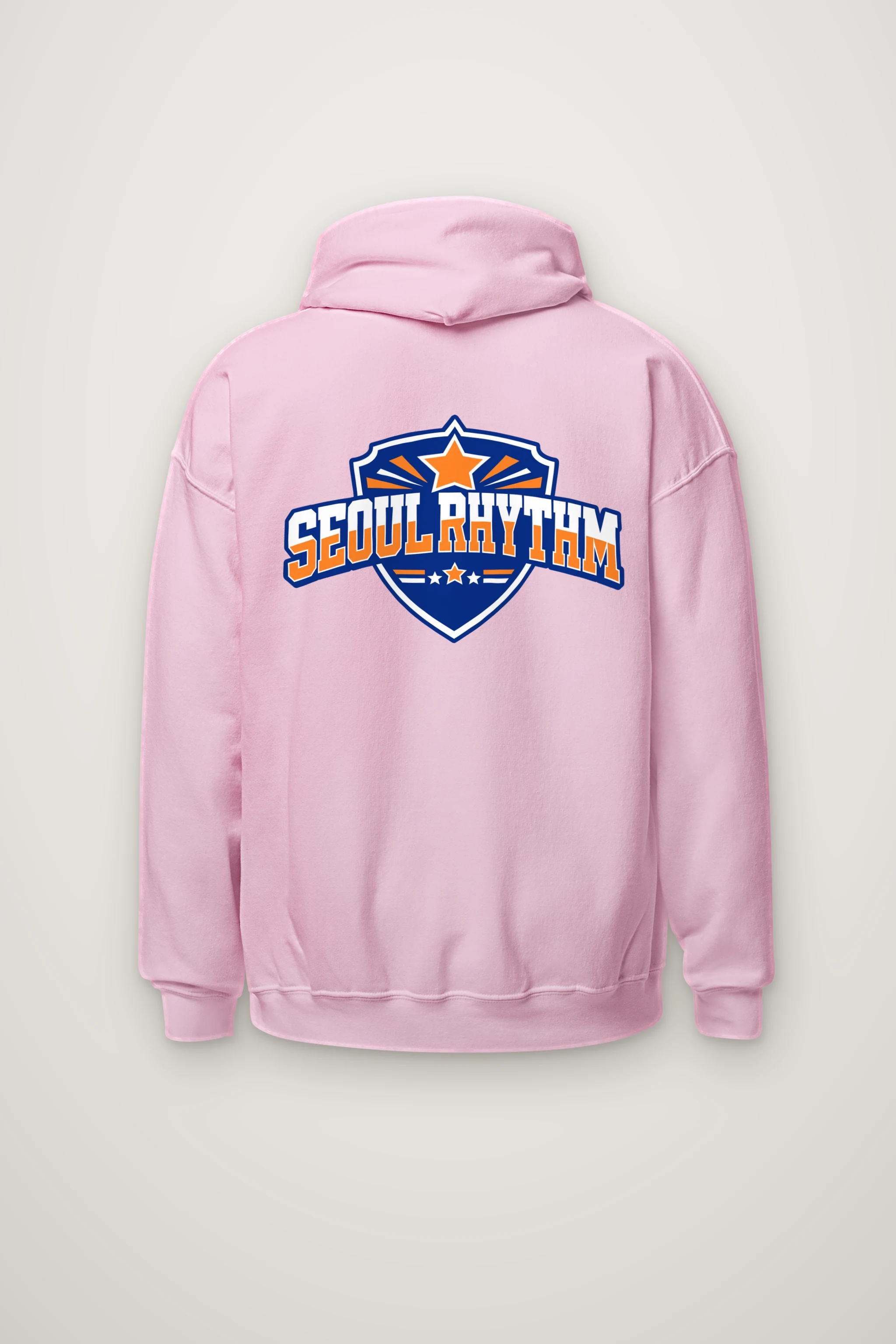 "Seoul Rhythm Emblem" Heavy Blend Unisex Pullover Hoodie