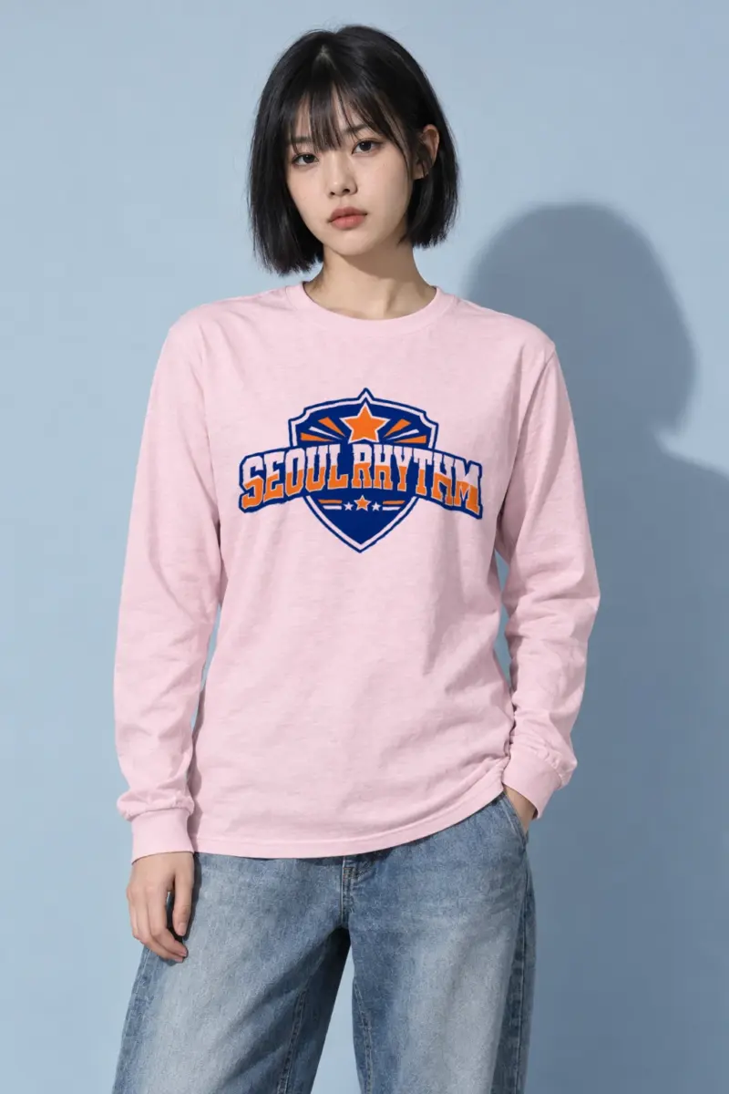 "Seoul Rhythm Emblem" Unisex Longsleeve T-shirt