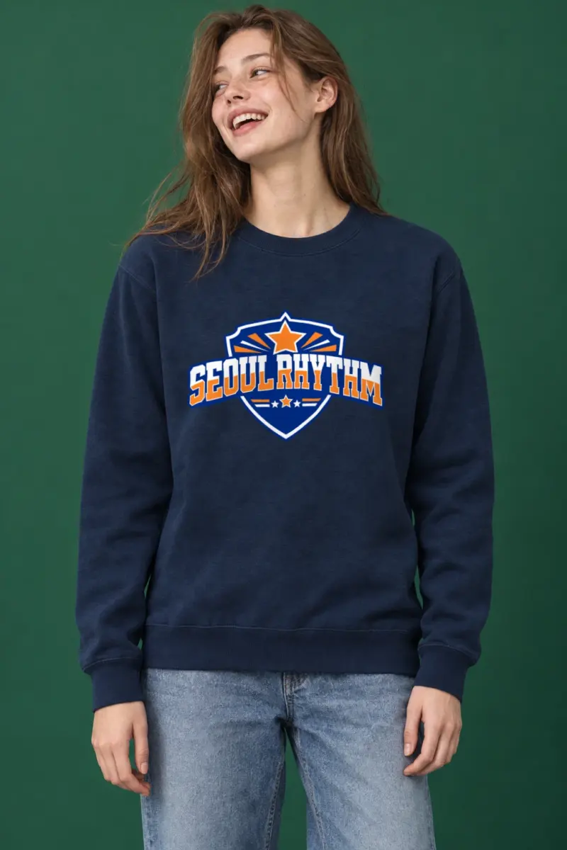 "Seoul Rhythm" Heavy Blend Unisex Crewneck Sweatshirt