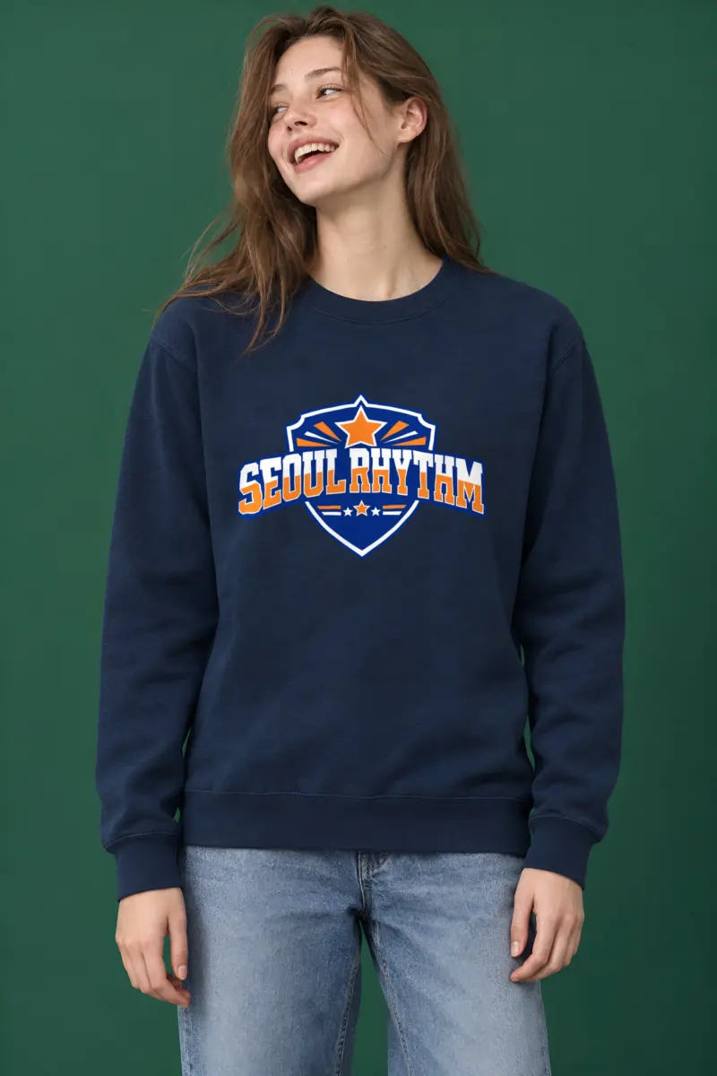 "Seoul Rhythm" Heavy Blend Unisex Crewneck Sweatshirt