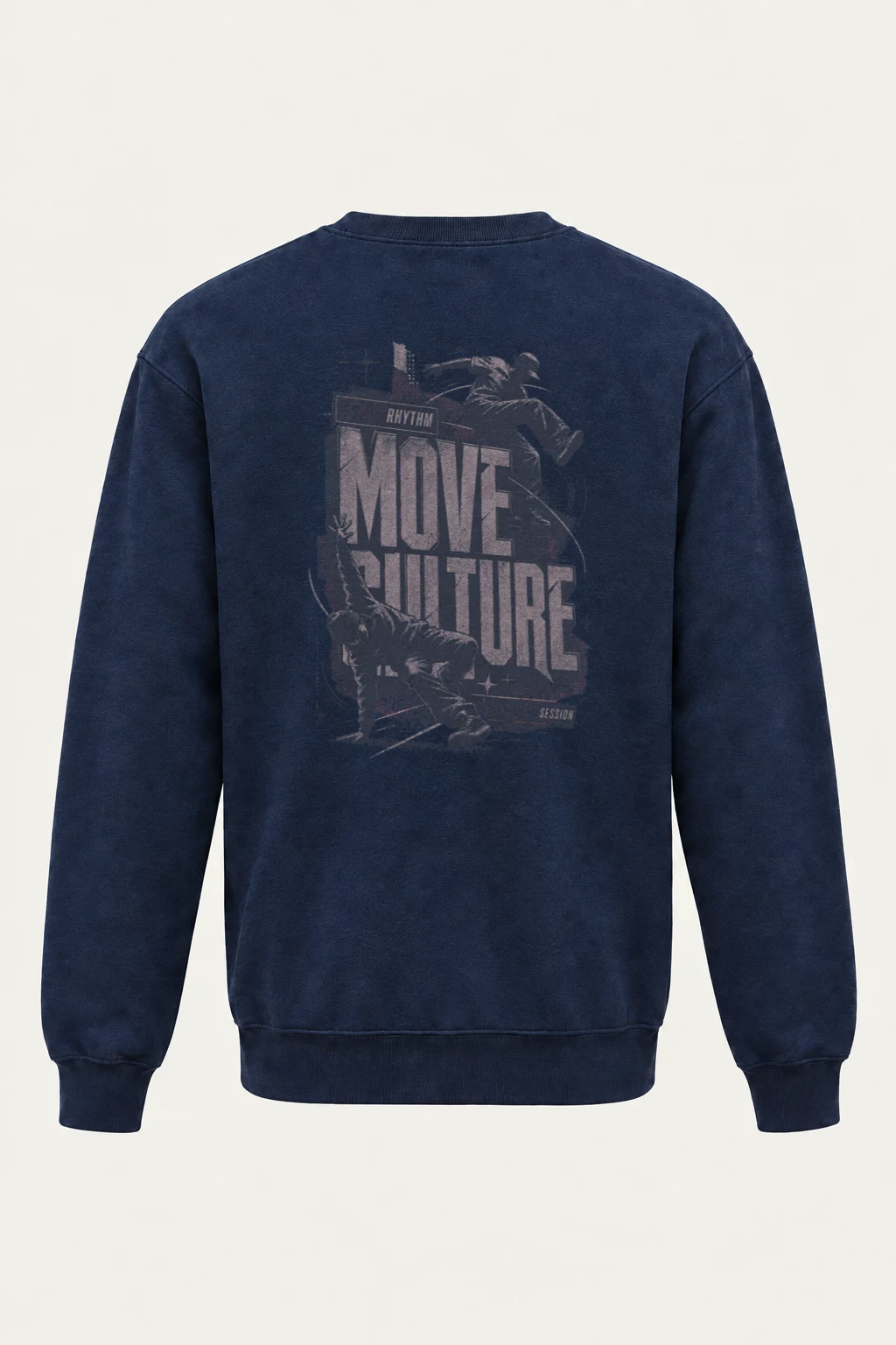 "Seoul Rhythm" Heavy Blend Unisex Crewneck Sweatshirt | Gildan 18000