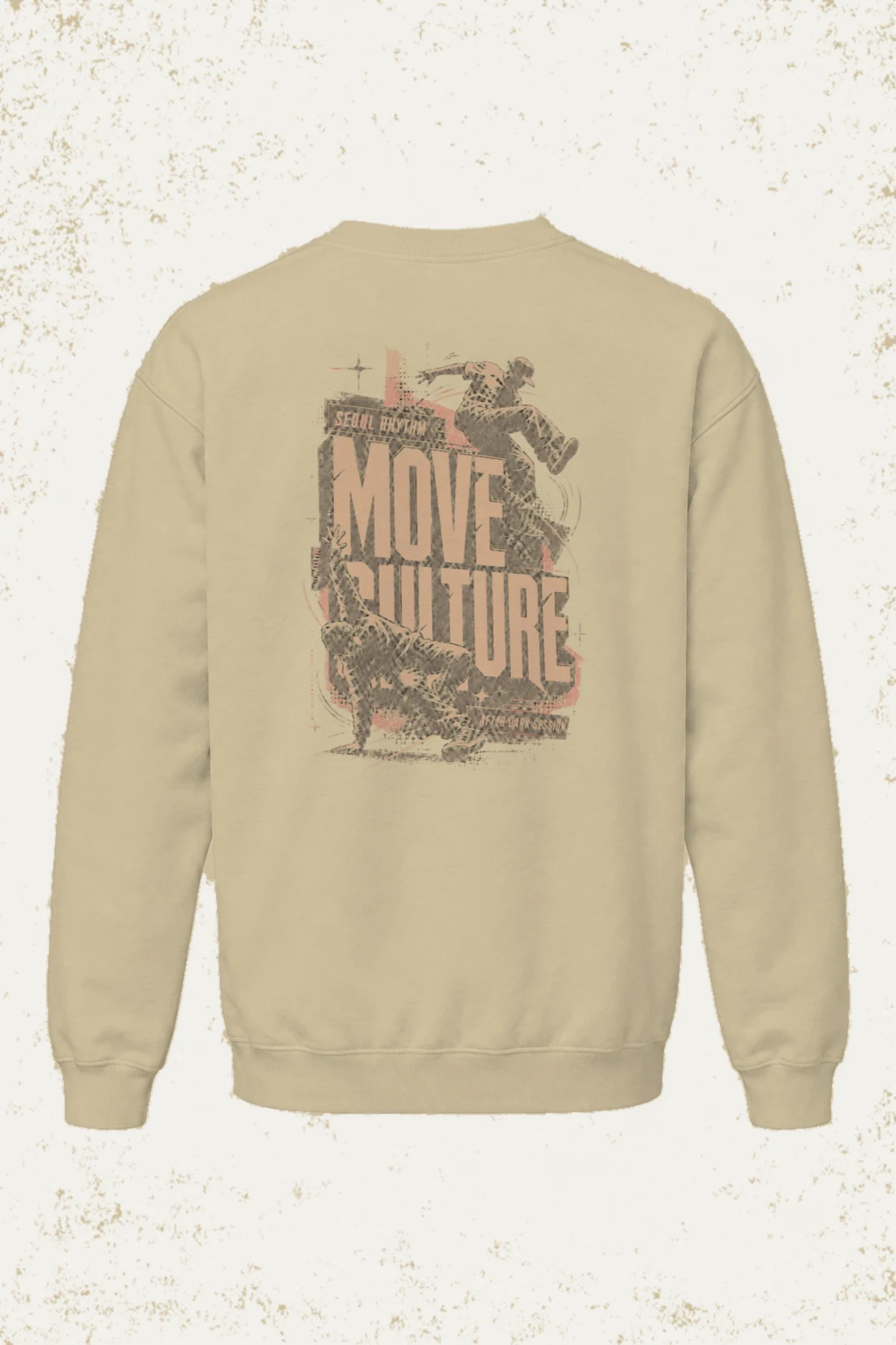"Seoul Rhythm" Heavy Blend Unisex Crewneck Sweatshirt | Gildan 18000
