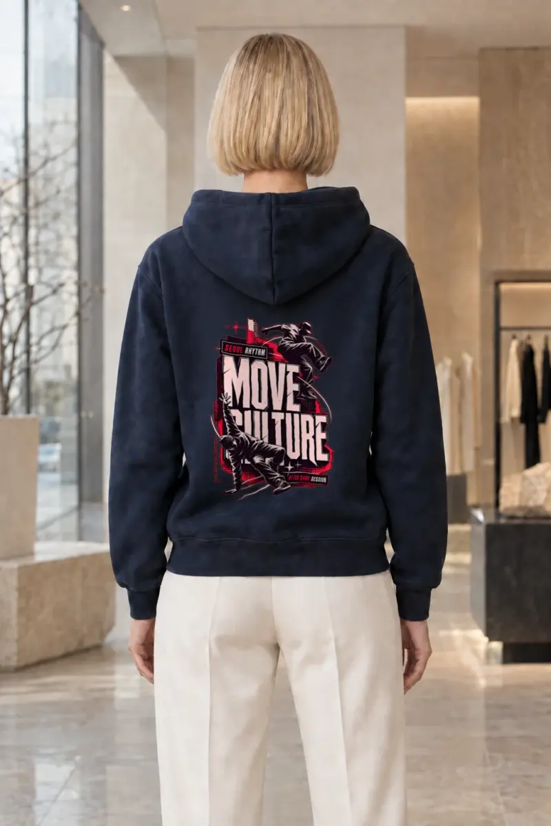 "Seoul Rhythm Session" Heavy Blend Unisex Pullover Hoodie | Gildan 18500