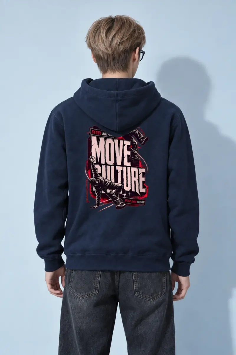 "Seoul Rhythm Session" Heavy Blend Unisex Pullover Hoodie
