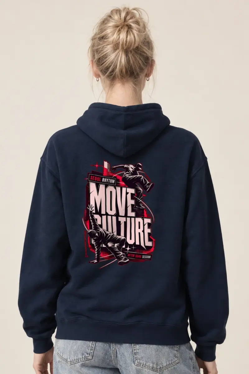 "Seoul Rhythm Session" Heavy Blend Unisex Pullover Hoodie