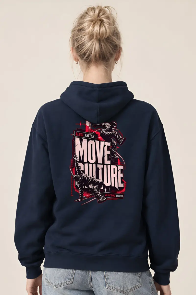 "Seoul Rhythm Session" Heavy Blend Unisex Pullover Hoodie