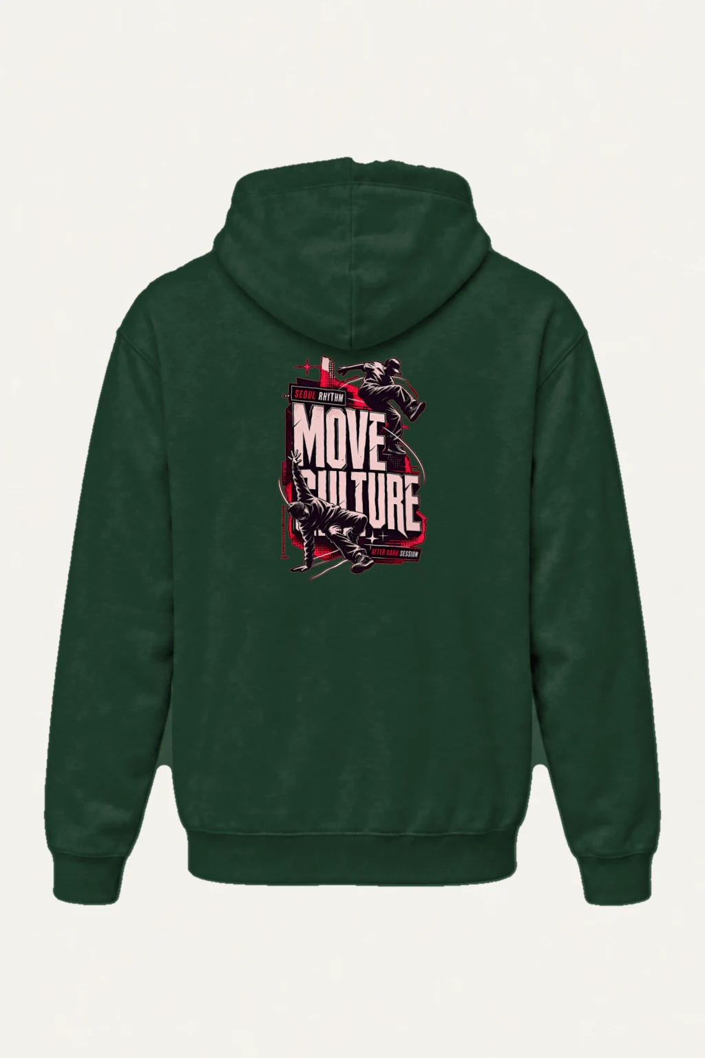 "Seoul Rhythm Session" Heavy Blend Unisex Pullover Hoodie | Gildan 18500