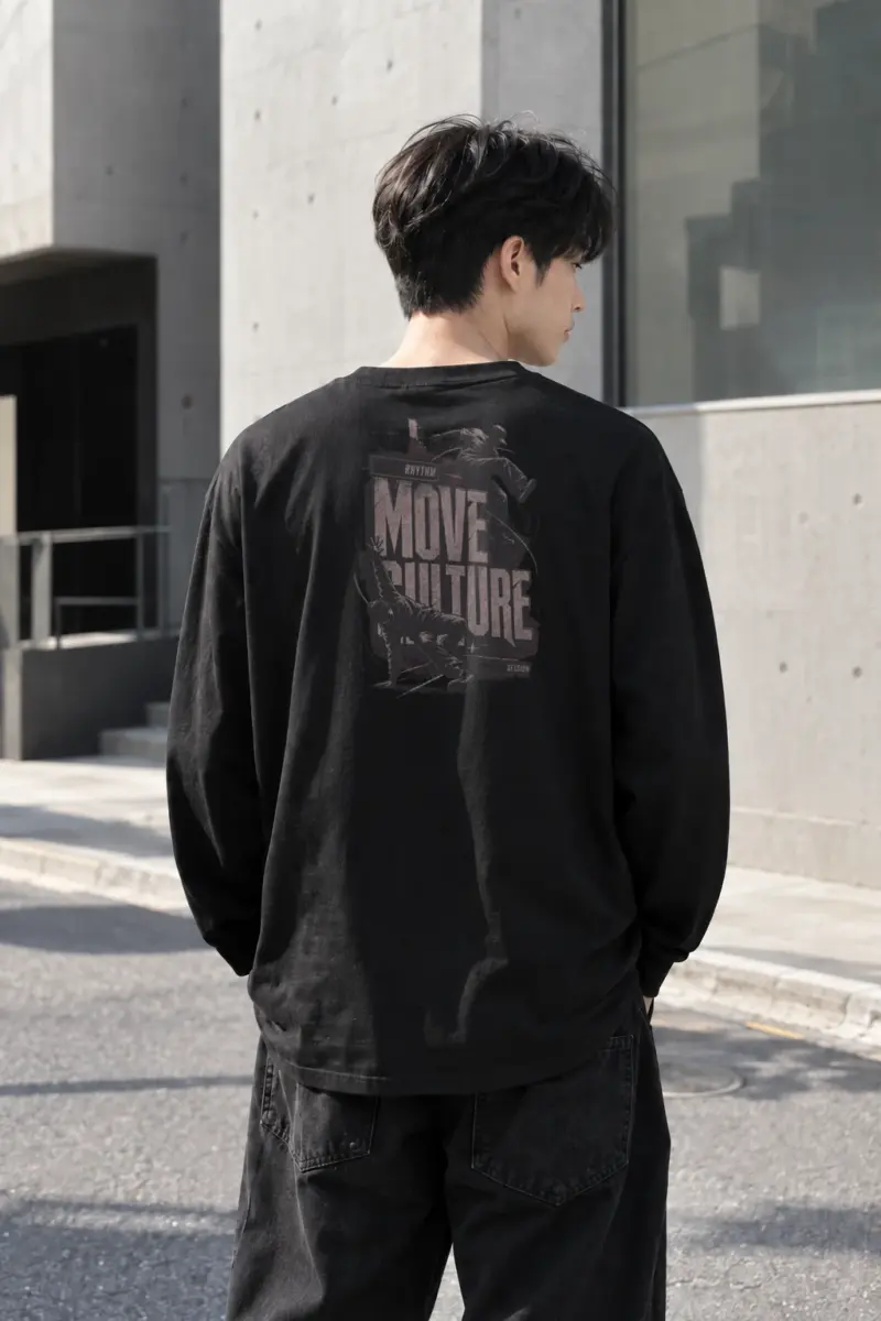 "Seoul Rhythm" Unisex Longsleeve T-shirt | Gildan 2400