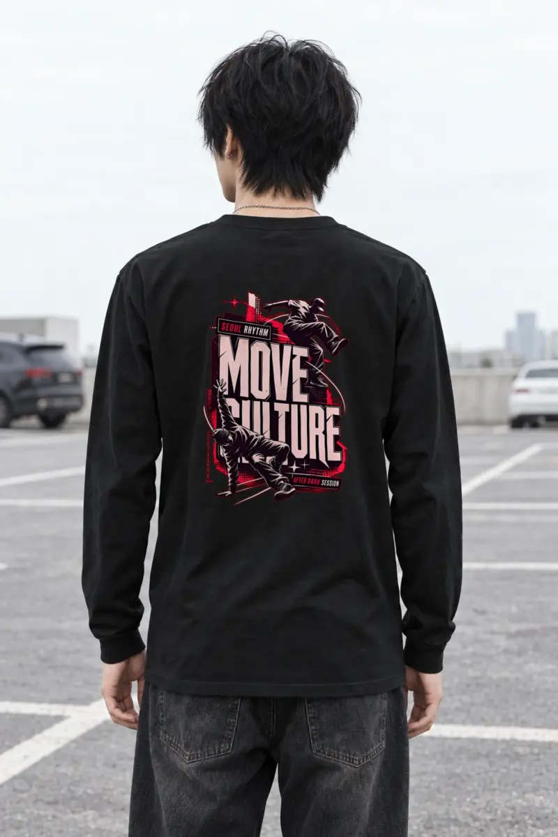 "Seoul Rhythm" Unisex Longsleeve T-shirt