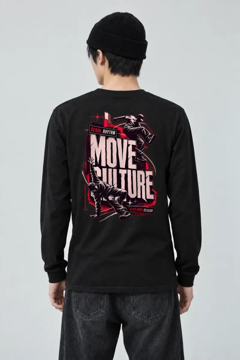 "Seoul Rhythm" Unisex Longsleeve T-shirt