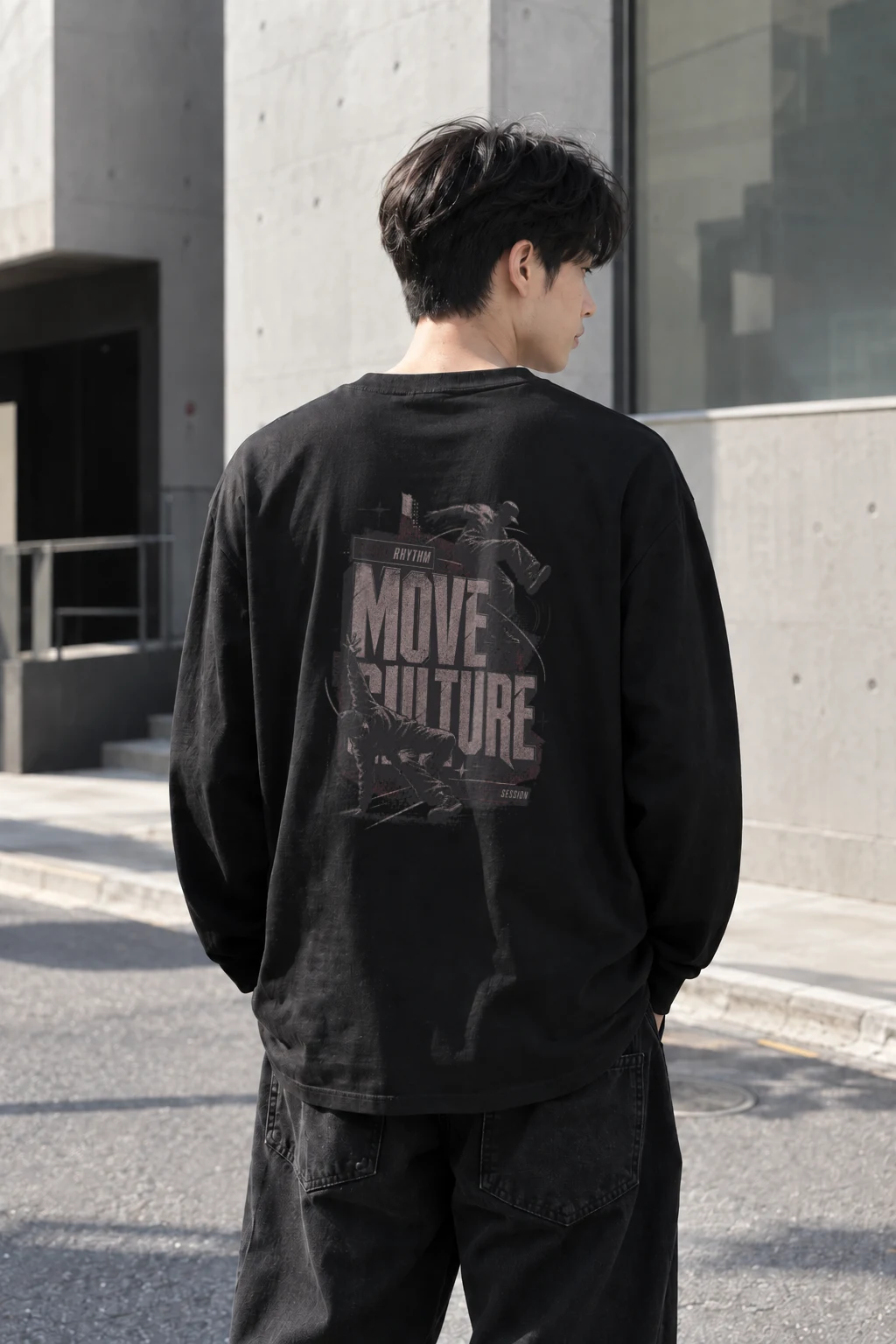 "Seoul Rhythm" Unisex Longsleeve T-shirt | Gildan 2400