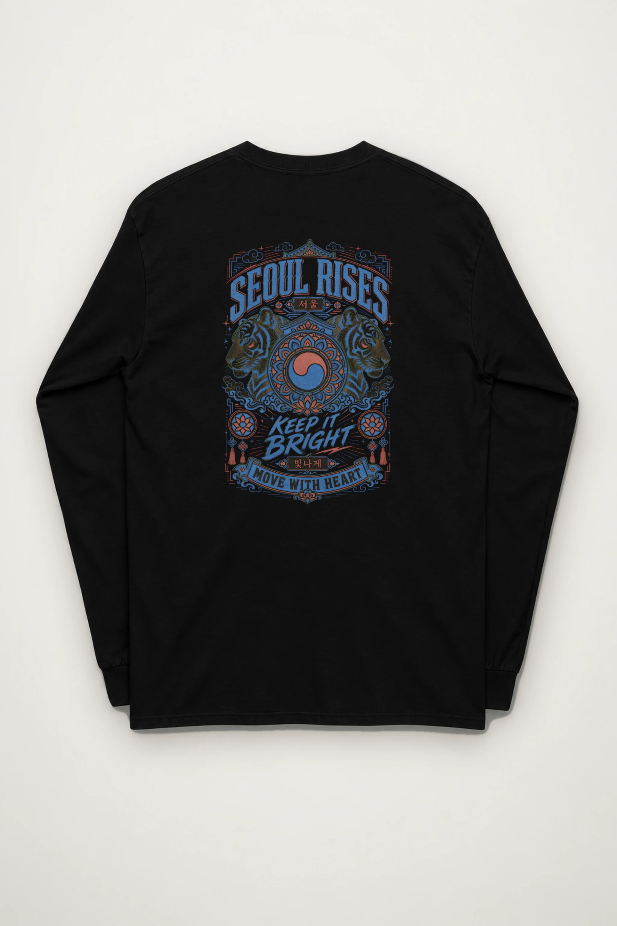 "Seoul Rises" Unisex Longsleeve T-shirt