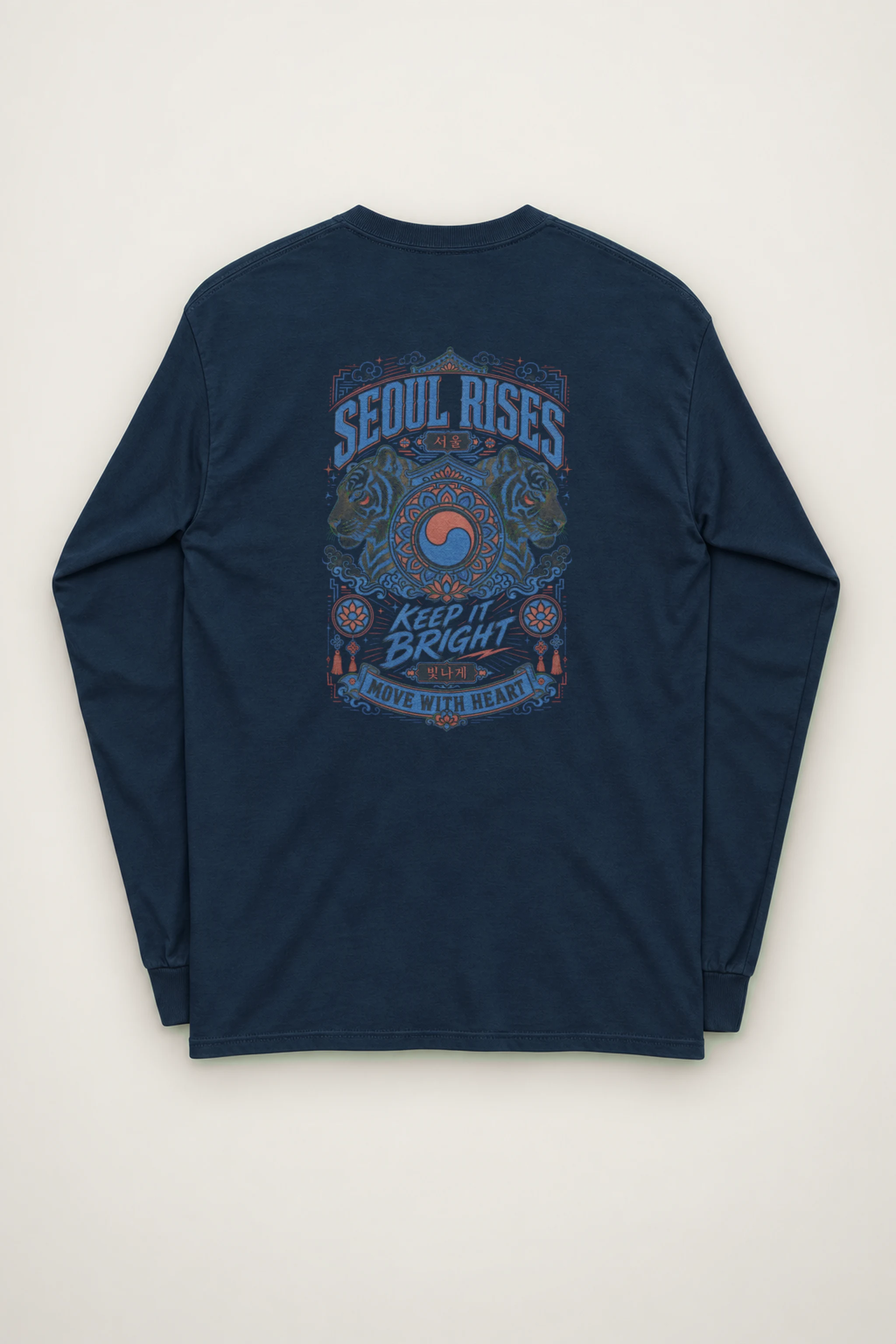"Seoul Rises" Unisex Longsleeve T-shirt