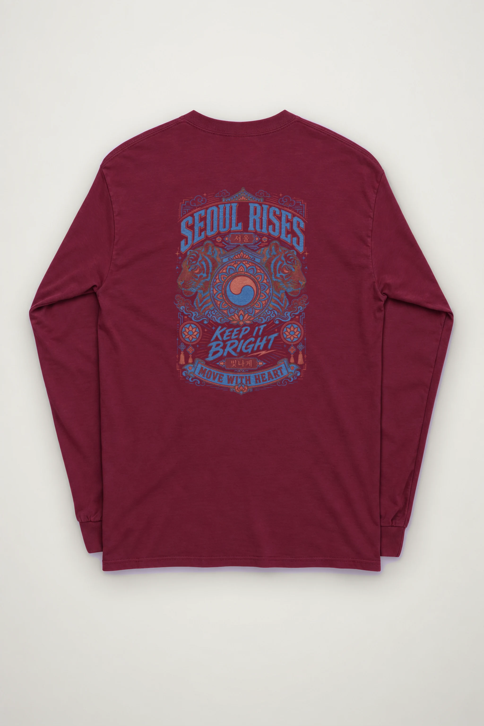 "Seoul Rises" Unisex Longsleeve T-shirt