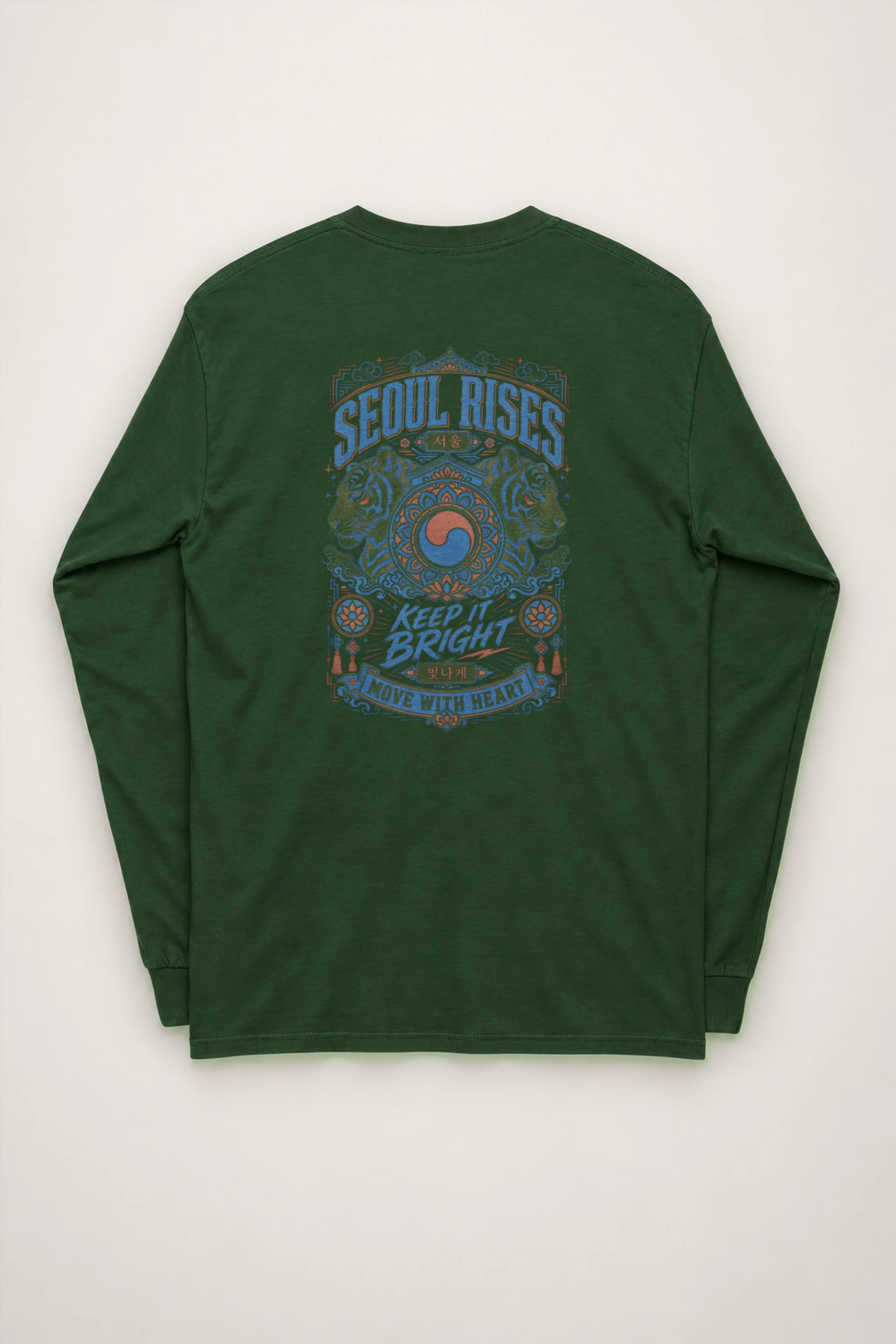 "Seoul Rises" Unisex Longsleeve T-shirt