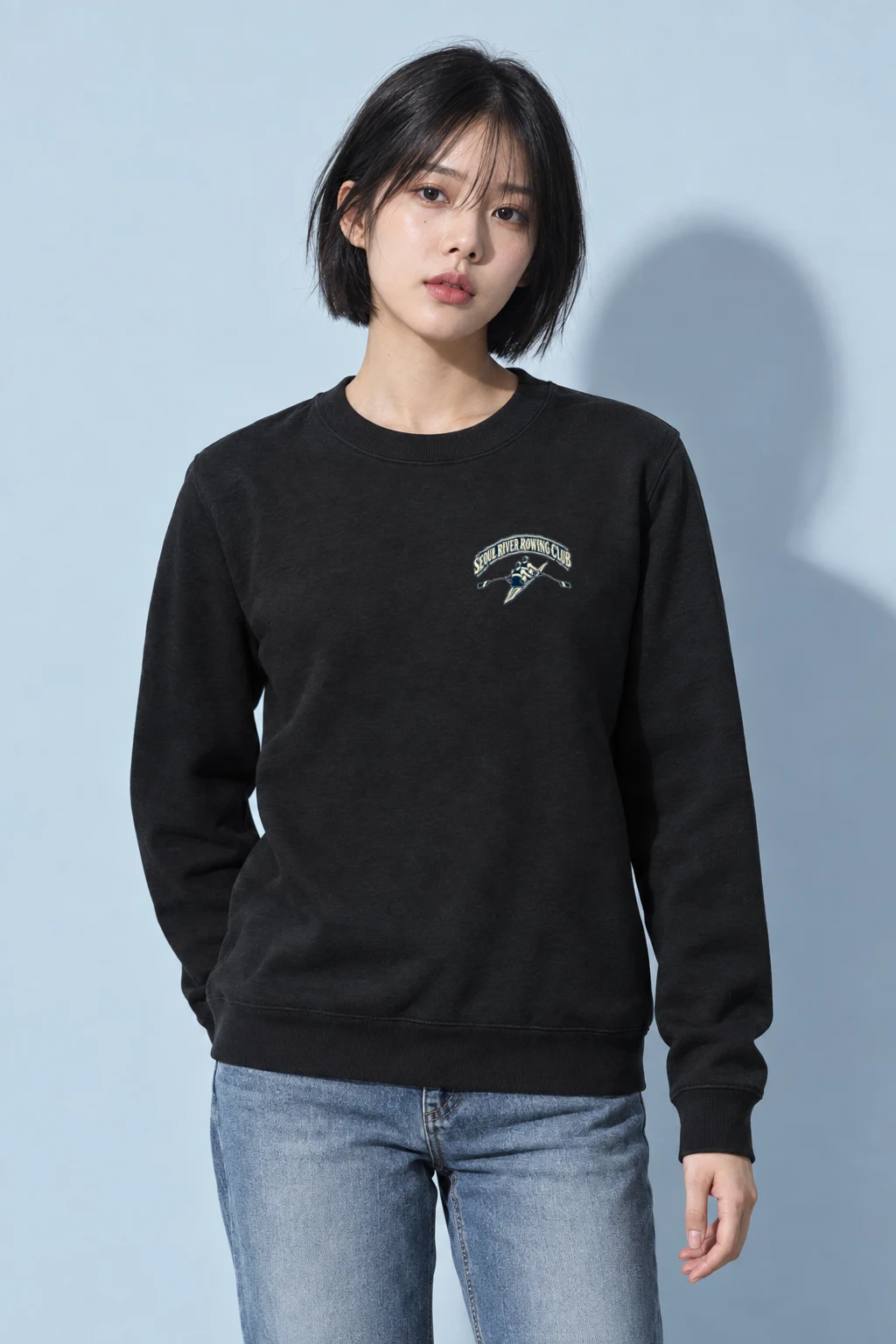 "Seoul River Rowing Club" Heavy Blend Unisex Crewneck Sweatshirt