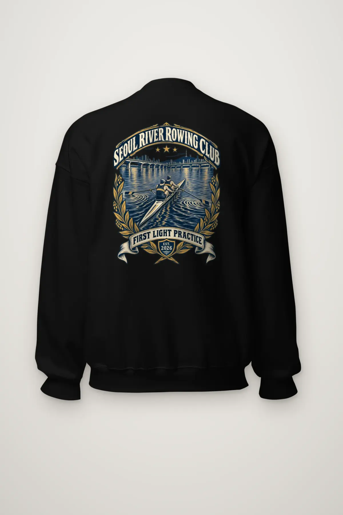 "Seoul River Rowing Club" Heavy Blend Unisex Crewneck Sweatshirt