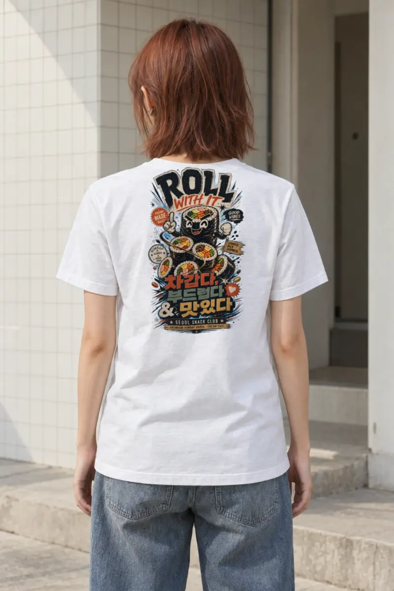 "Seoul Snack Club" Heavyweight Unisex Crewneck T-shirt