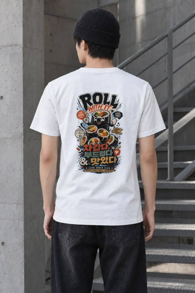 "Seoul Snack Club" Heavyweight Unisex Crewneck T-shirt