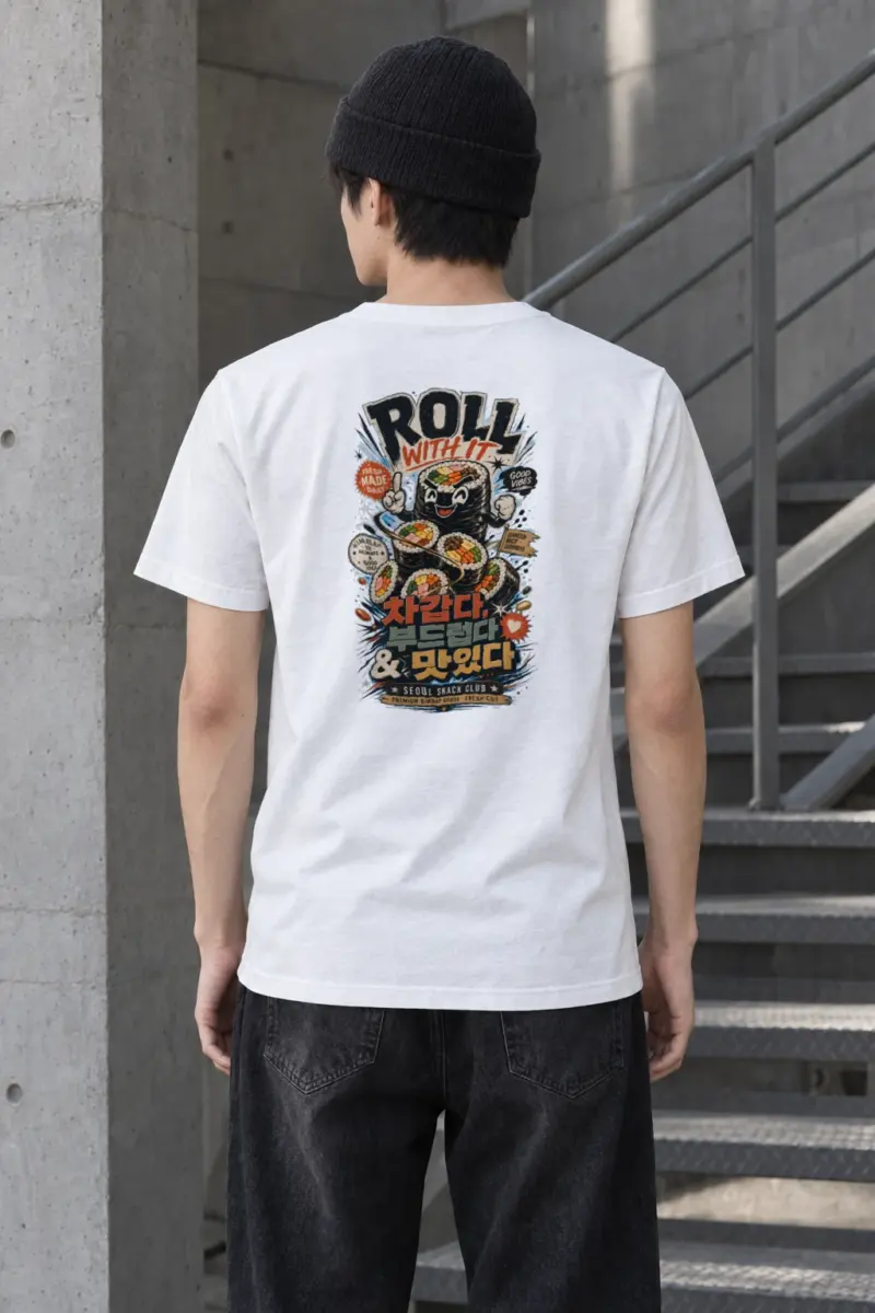 "Seoul Snack Club" Heavyweight Unisex Crewneck T-shirt
