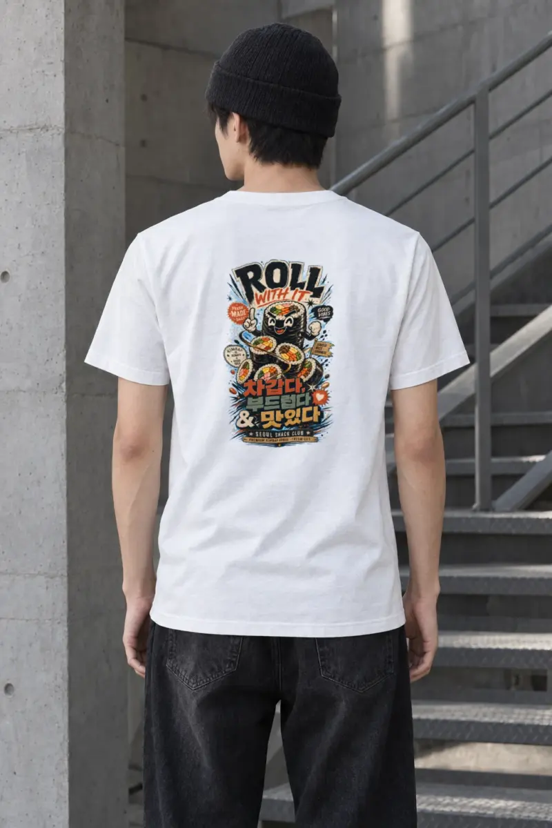"Seoul Snack Club" Heavyweight Unisex Crewneck T-shirt