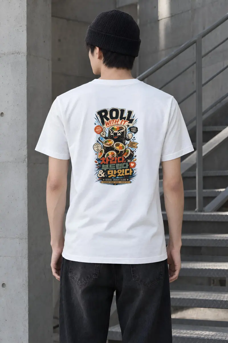 "Seoul Snack Club" Heavyweight Unisex Crewneck T-shirt