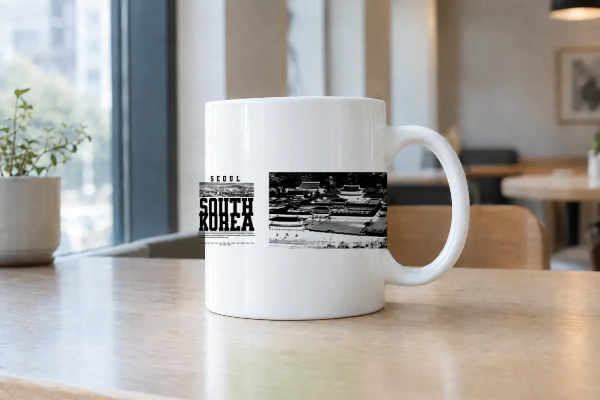 "Seoul South Korea" 11oz Ceramic Mug