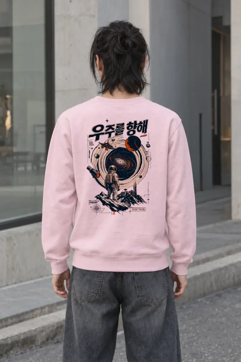 "Seoul Space Archive" Heavy Blend Unisex Crewneck Sweatshirt