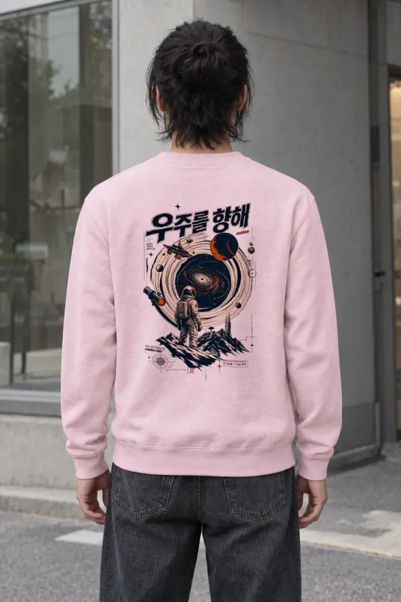 "Seoul Space Archive" Heavy Blend Unisex Crewneck Sweatshirt