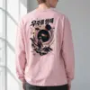 "Seoul Space Archive" Unisex Longsleeve T-shirt | Gildan 2400