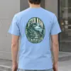 "Seoul Stairway View" Heavyweight Unisex Crewneck T-shirt