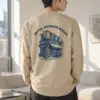 "Seoul Stories Begin" Unisex Longsleeve T-shirt | Gildan 2400