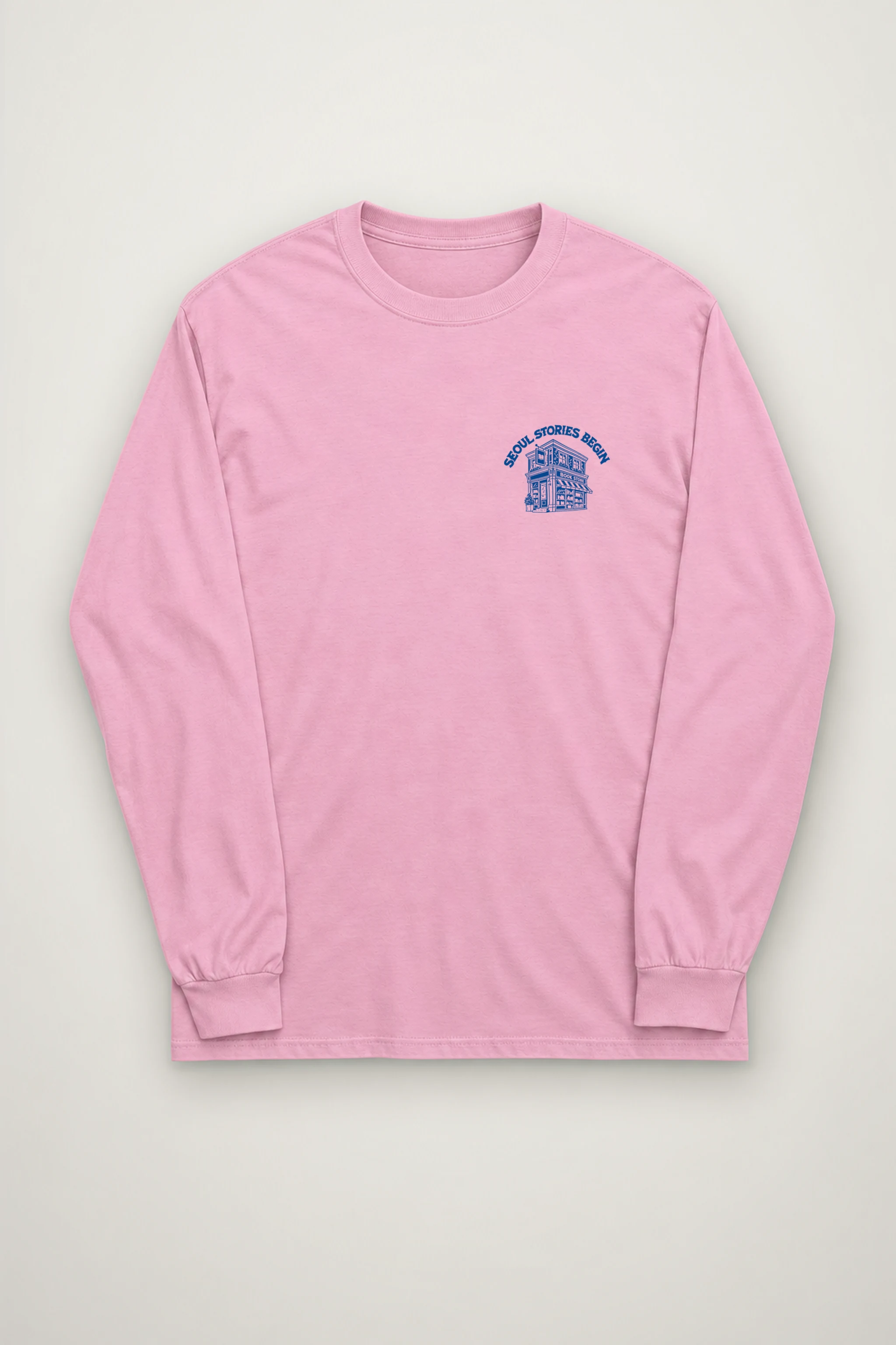"Seoul Stories Begin" Unisex Longsleeve T-shirt