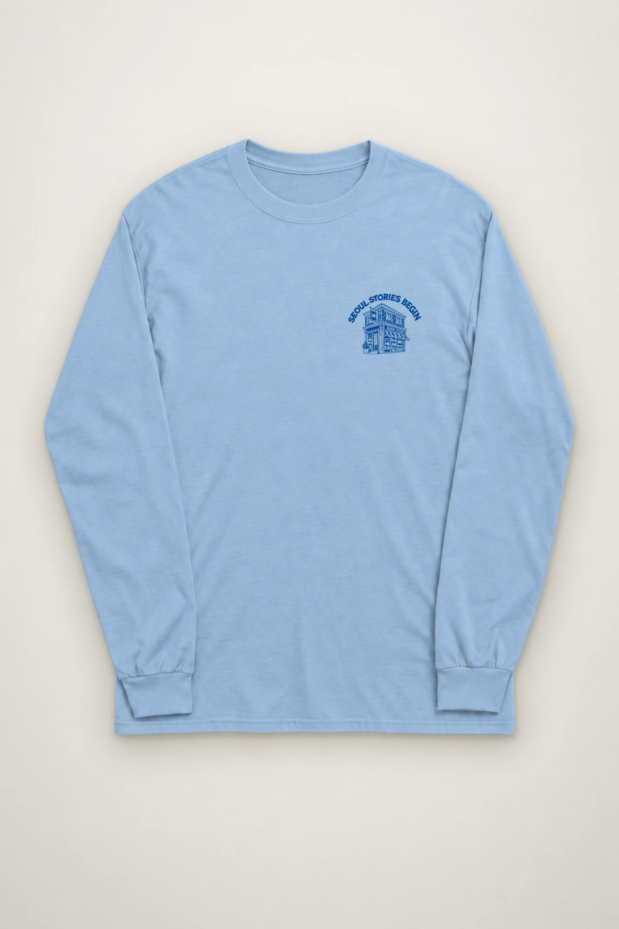 "Seoul Stories Begin" Unisex Longsleeve T-shirt