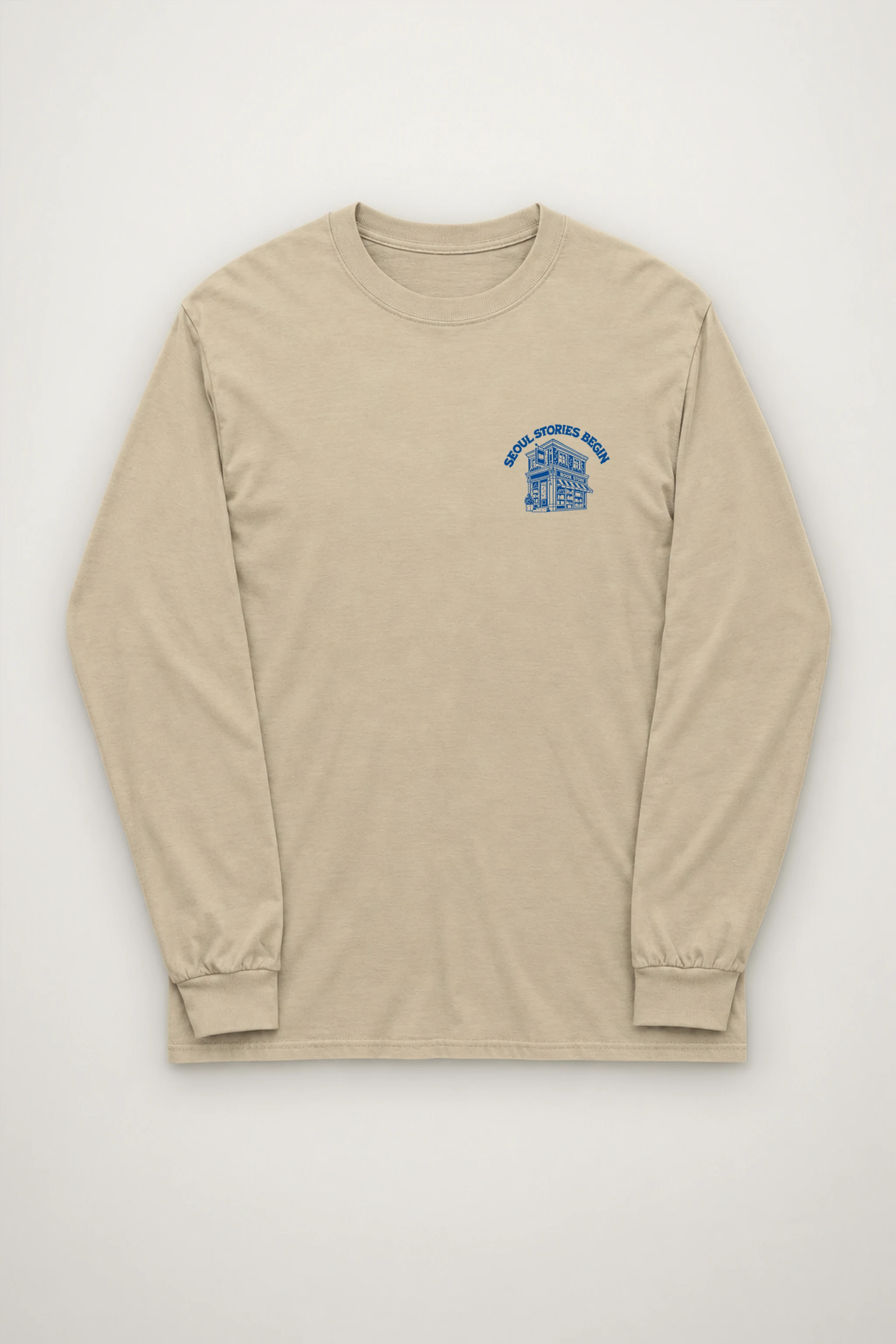 "Seoul Stories Begin" Unisex Longsleeve T-shirt
