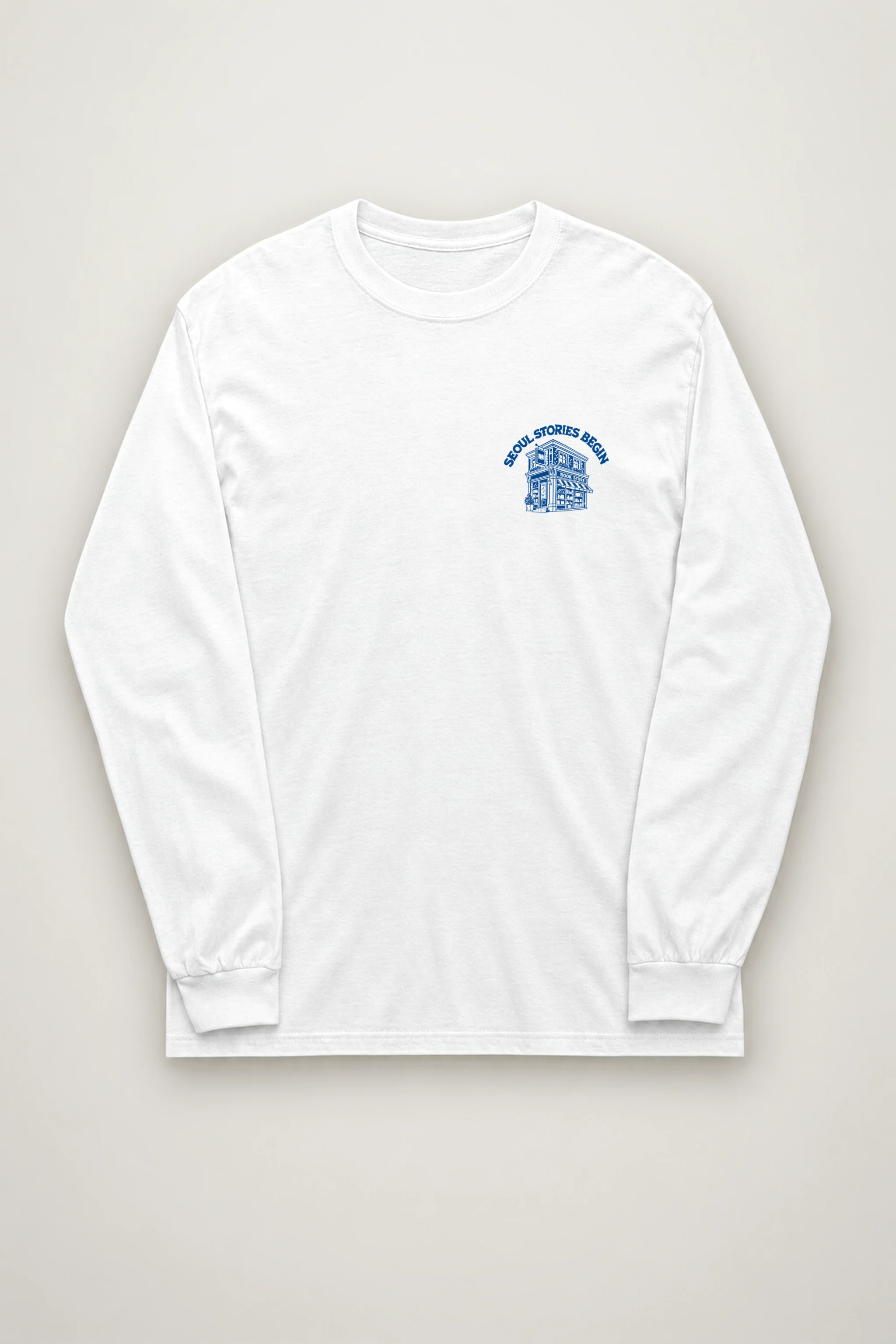 "Seoul Stories Begin" Unisex Longsleeve T-shirt