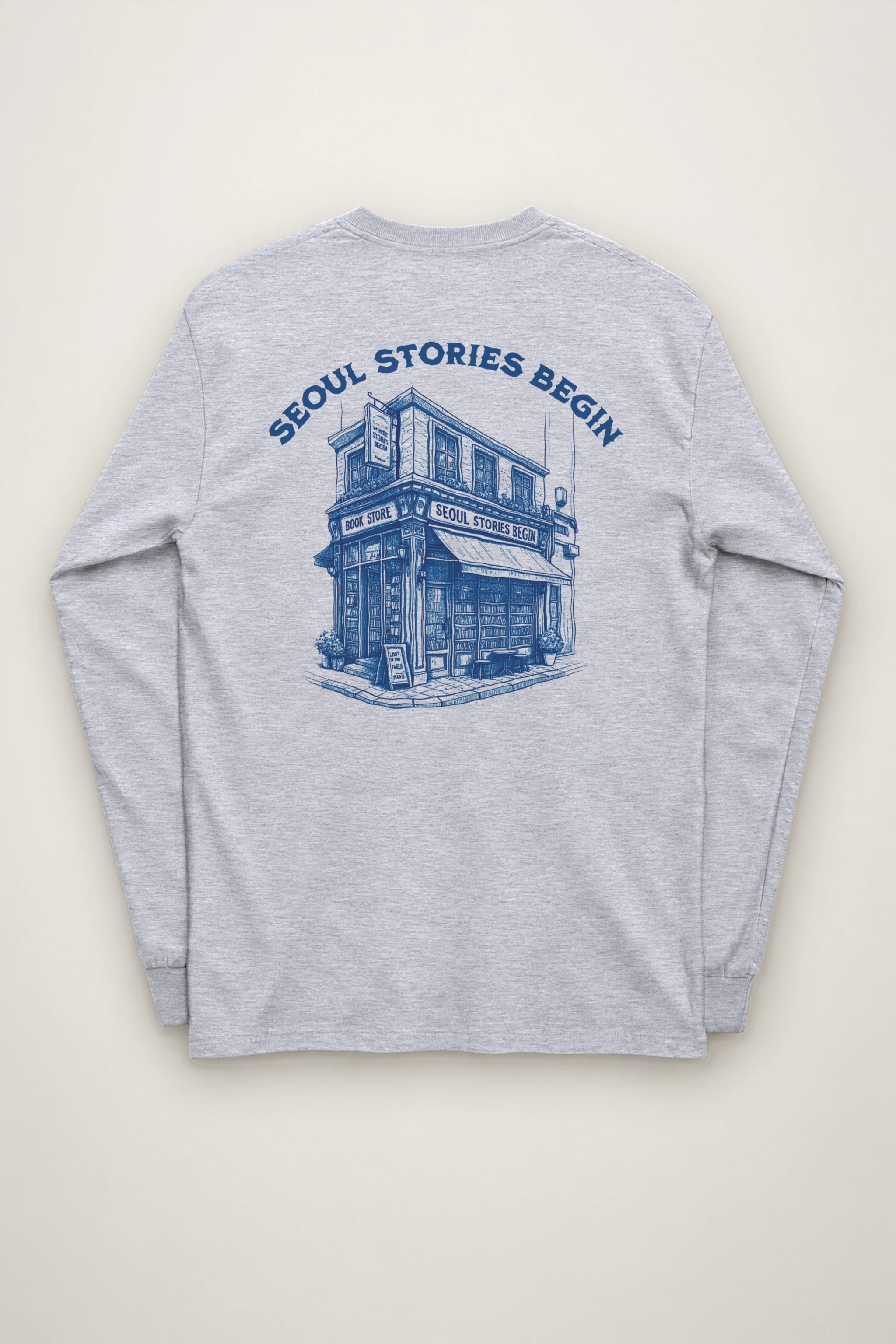 "Seoul Stories Begin" Unisex Longsleeve T-shirt