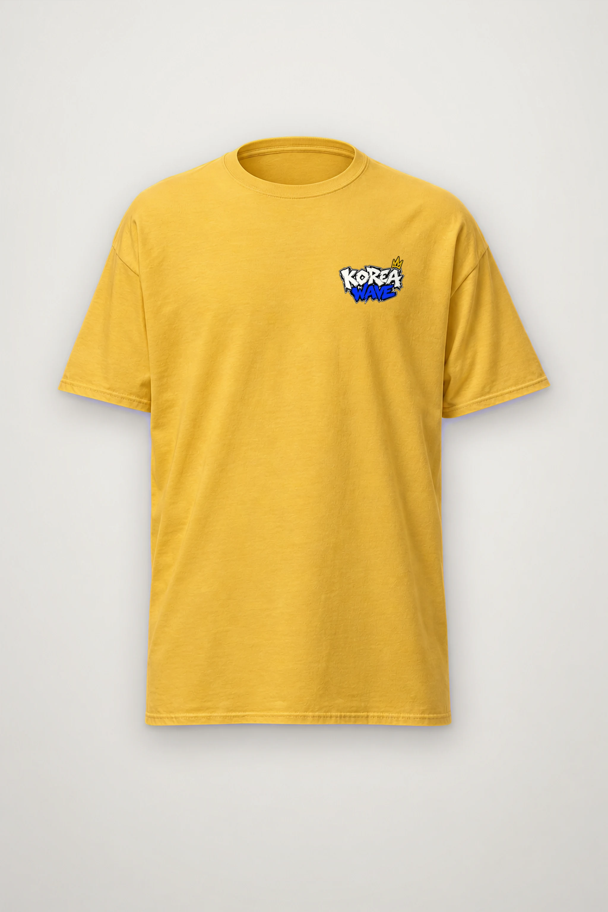 "Seoul Street Wave" Heavyweight Unisex Crewneck T-shirt