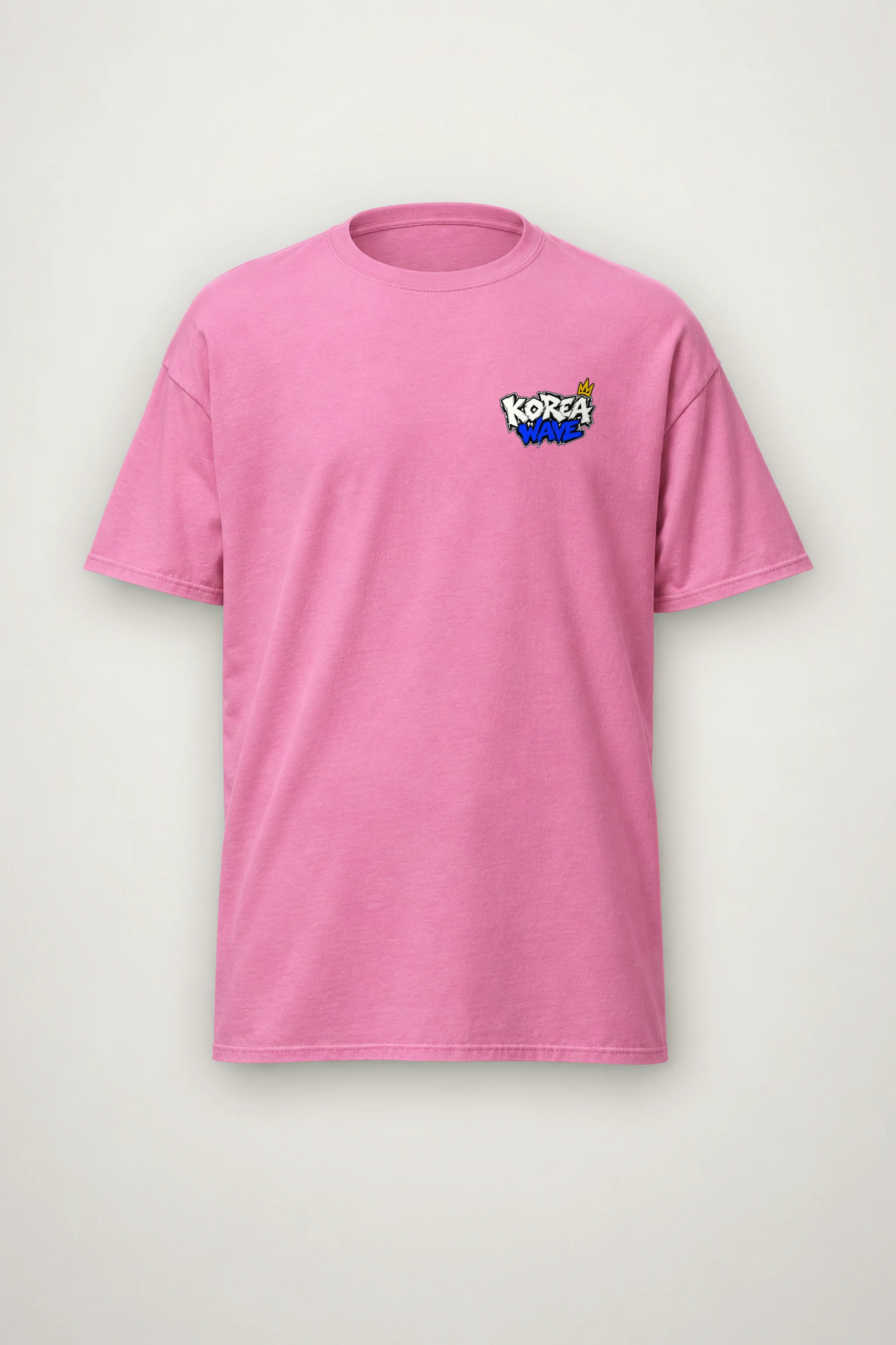 "Seoul Street Wave" Heavyweight Unisex Crewneck T-shirt