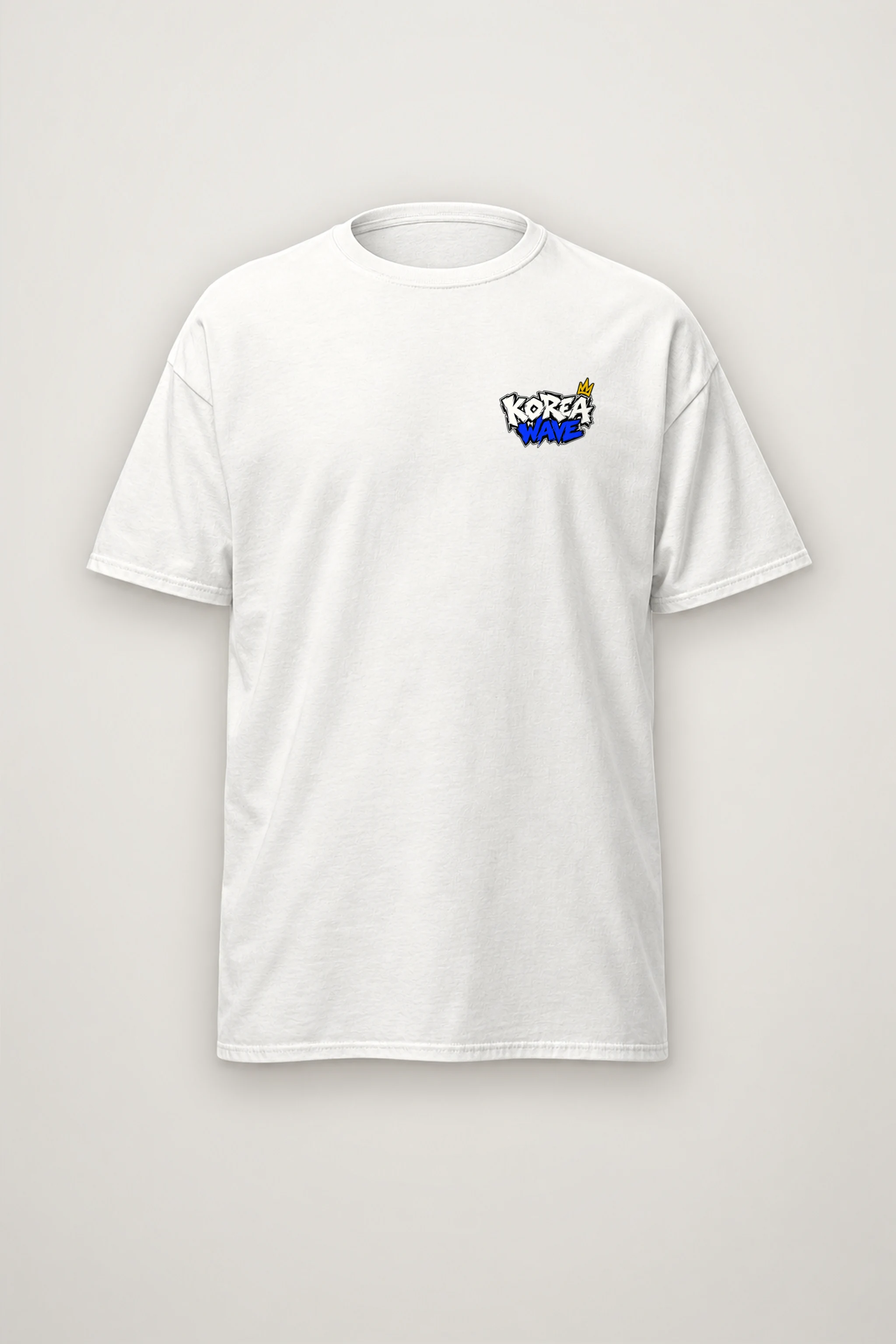 "Seoul Street Wave" Heavyweight Unisex Crewneck T-shirt