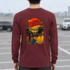 "Seoul Streetscape" Unisex Longsleeve T-shirt